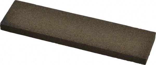 Norton - 4" Long x 1" Wide x 1/4" Thick, Aluminum Oxide Sharpening Stone - Rectangle, Coarse Grade - Industrial Tool & Supply