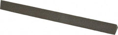 Norton - 6" Long x 1/2" Wide x 1/2" Thick, Aluminum Oxide Sharpening Stone - Triangle, Coarse Grade - Industrial Tool & Supply
