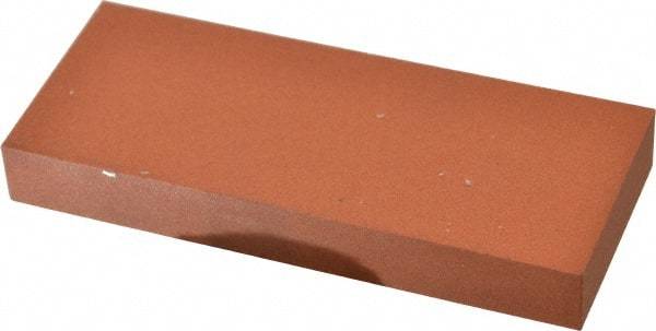 Norton - 5" Long x 2" Wide x 5/8" Thick, Aluminum Oxide Sharpening Stone - Rectangle, Fine Grade - Industrial Tool & Supply