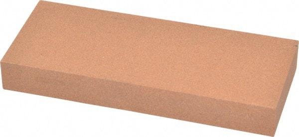 Norton - 5" Long x 2" Wide x 5/8" Thick, Aluminum Oxide Sharpening Stone - Rectangle, Medium Grade - Industrial Tool & Supply