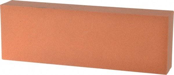 Norton - 6" Long x 2" Wide x 1" Thick, Aluminum Oxide Sharpening Stone - Rectangle, Fine Grade - Industrial Tool & Supply