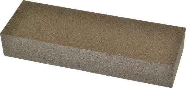 Norton - 6" Long x 2" Wide x 1" Thick, Aluminum Oxide Sharpening Stone - Rectangle, Coarse Grade - Industrial Tool & Supply