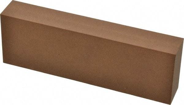 Norton - 6" Long x 2" Wide x 1" Thick, Aluminum Oxide Sharpening Stone - Rectangle, Medium Grade - Industrial Tool & Supply
