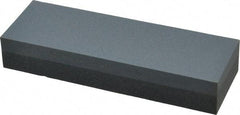Norton - 6" Long x 2" Wide x 1" Thick, Silicon Carbide Sharpening Stone - Rectangle, Coarse, Fine Grade - Industrial Tool & Supply