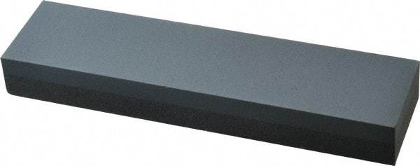 Norton - 8" Long x 2" Wide x 1" Thick, Silicon Carbide Sharpening Stone - Rectangle, Coarse, Fine Grade - Industrial Tool & Supply