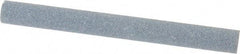 Norton - 4" Long x 3/8" Diam x 3/8" Thick, Silicon Carbide Sharpening Stone - Round, Medium Grade - Industrial Tool & Supply
