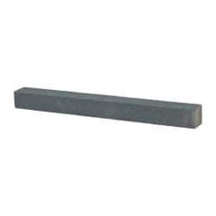 Value Collection - Square, Silicon Carbide, Toolroom Finishing Stick - 4" Long x 3/8" Wide x 3/8" Thick, Medium Grade - Industrial Tool & Supply