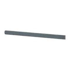 Value Collection - Half Round, Silicon Carbide, Toolroom Finishing Stick - 4" Long x 1/4" Wide, Fine Grade - Industrial Tool & Supply