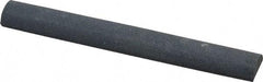 Value Collection - Half Round, Silicon Carbide, Toolroom Finishing Stick - 4" Long x 1/2" Wide, Fine Grade - Industrial Tool & Supply
