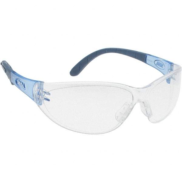 MSA - Safety Glasses - CLR A/F LENS BLU FRM ARCTIC ELITE SFTY GLASSES - Industrial Tool & Supply