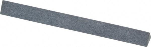 Value Collection - Three Square, Silicon Carbide, Toolroom Finishing Stick - 4" Long x 3/8" Wide, Medium Grade - Industrial Tool & Supply