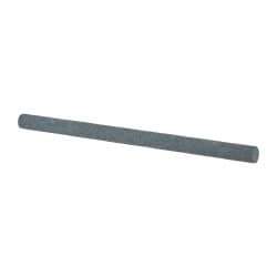 Value Collection - Round, Silicon Carbide, Toolroom Finishing Stick - 4" Long x 1/4" Wide, Medium Grade - Industrial Tool & Supply
