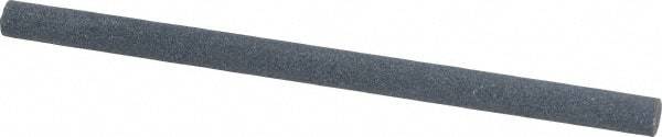 Value Collection - Round, Silicon Carbide, Toolroom Finishing Stick - 4" Long x 1/4" Wide, Fine Grade - Industrial Tool & Supply