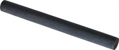 Value Collection - Round, Silicon Carbide, Toolroom Finishing Stick - 4" Long x 3/8" Wide, Medium Grade - Industrial Tool & Supply