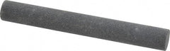 Value Collection - Round, Silicon Carbide, Toolroom Finishing Stick - 4" Long x 1/2" Wide, Coarse Grade - Industrial Tool & Supply