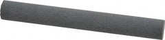 Value Collection - Round, Silicon Carbide, Toolroom Finishing Stick - 4" Long x 1/2" Wide, Fine Grade - Industrial Tool & Supply