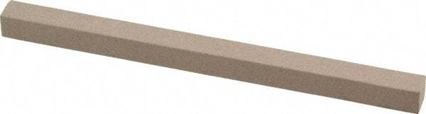 Value Collection - Square, Aluminum Oxide, Toolroom Finishing Stick - 4" Long x 1/4" Wide x 1/4" Thick, Fine Grade - Industrial Tool & Supply