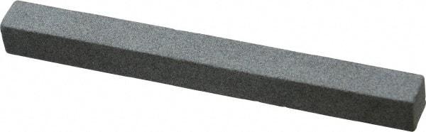 Value Collection - Square, Aluminum Oxide, Toolroom Finishing Stick - 4" Long x 3/8" Wide x 3/8" Thick, Coarse Grade - Industrial Tool & Supply