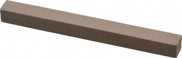 Value Collection - Square, Aluminum Oxide, Toolroom Finishing Stick - 4" Long x 3/8" Wide x 3/8" Thick, Fine Grade - Industrial Tool & Supply