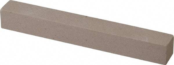 Value Collection - Square, Aluminum Oxide, Toolroom Finishing Stick - 4" Long x 1/2" Wide x 1/2" Thick, Fine Grade - Industrial Tool & Supply
