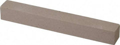 Value Collection - Square, Aluminum Oxide, Toolroom Finishing Stick - 4" Long x 1/2" Wide x 1/2" Thick, Fine Grade - Industrial Tool & Supply