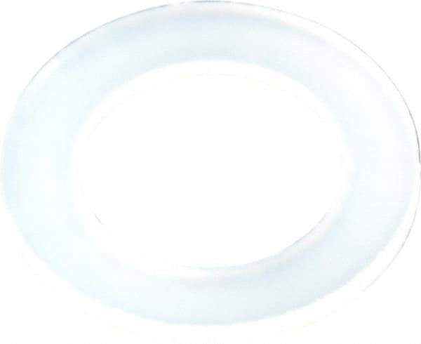 Made in USA - 5/16" Screw, Grade 6/6 Nylon Standard Flat Washer - 8.05mm ID x 1/2" OD, 0.81mm Thick - Industrial Tool & Supply