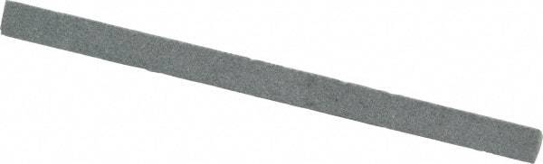 Value Collection - Three Square, Aluminum Oxide, Toolroom Finishing Stick - 4" Long x 1/4" Wide, Medium Grade - Industrial Tool & Supply