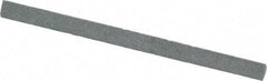 Value Collection - Three Square, Aluminum Oxide, Toolroom Finishing Stick - 4" Long x 1/4" Wide, Medium Grade - Industrial Tool & Supply