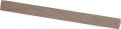 Value Collection - Three Square, Aluminum Oxide, Toolroom Finishing Stick - 4" Long x 3/8" Wide, Fine Grade - Industrial Tool & Supply