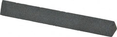 Value Collection - Three Square, Aluminum Oxide, Toolroom Finishing Stick - 4" Long x 1/2" Wide, Medium Grade - Industrial Tool & Supply