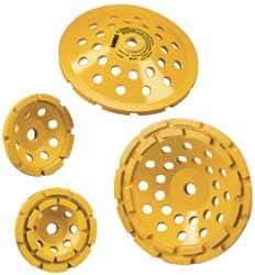 DeWALT - 4" Diam, Surface Grinding Wheel - Diamond, 15,000 Max RPM - Industrial Tool & Supply