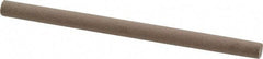 Value Collection - Round, Aluminum Oxide, Toolroom Finishing Stick - 4" Long x 1/4" Wide, Fine Grade - Industrial Tool & Supply