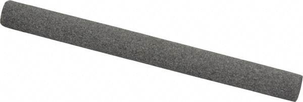 Value Collection - Round, Aluminum Oxide, Toolroom Finishing Stick - 4" Long x 3/8" Wide, Coarse Grade - Industrial Tool & Supply