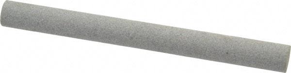 Value Collection - Round, Aluminum Oxide, Toolroom Finishing Stick - 4" Long x 3/8" Wide, Medium Grade - Industrial Tool & Supply