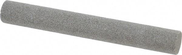Value Collection - Round, Aluminum Oxide, Toolroom Finishing Stick - 4" Long x 1/2" Wide, Coarse Grade - Industrial Tool & Supply