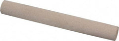 Value Collection - Round, Aluminum Oxide, Toolroom Finishing Stick - 4" Long x 1/2" Wide, Fine Grade - Industrial Tool & Supply