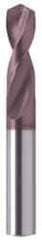 Guhring - 9/16" 130° Parabolic Flute Powdered Metal Screw Machine Drill Bit - FIREX Finish, Right Hand Cut, 56mm Flute Length, 111mm OAL, Cone Relief Point, Straight Shank - Industrial Tool & Supply