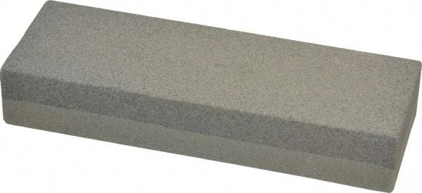Value Collection - 6" Long x 2" Wide x 1" Thick, Aluminum Oxide Sharpening Stone - Rectangle, 120/240 Grit, Fine, Very Fine Grade - Industrial Tool & Supply