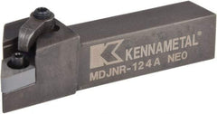 Kennametal - MDJN, Right Hand Cut, 3° Lead Angle, 3/4" Shank Height x 3/4" Shank Width, Negative Rake Indexable Turning Toolholder - 4" OAL, DN..43. Insert Compatibility, Series Kenloc - Industrial Tool & Supply
