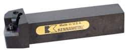 Kennametal - MSRN, Right Hand Cut, 15° Lead Angle, 1-1/2" Shank Height x 1-1/2" Shank Width, Negative Rake Indexable Turning Toolholder - 7" OAL, SN..64. Insert Compatibility, Series Kenloc - Industrial Tool & Supply