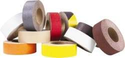 NMC - Orange Solid Color Anti-Slip Vinyl Tape - 12" Wide x 60' Long x 0.02" Thick, General Traffic - Industrial Tool & Supply
