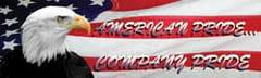 NMC - American Pride - Company Pride, 120 Inch Long x 36 Inch High, Safety Banner with Graphic - Graphic Shows Leaf, Polyethylene, English, Printed on 1 Side - Industrial Tool & Supply
