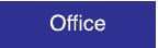 NMC - Office, 10" Wide x 3" High, Plastic Sign - English, White on Blue, Wall Mount - Industrial Tool & Supply