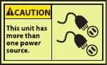 NMC - Accident Prevention Label, Header: DANGER - Legend: Danger - Electrical Hazard, English, Red & Black & Yellow, 5" Long x 3" High, Sign Muscle Finish - Industrial Tool & Supply
