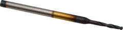 Guhring - 0.0827" 130° Powdered Metal Jobber Drill - FIREX Finish, Right Hand Cut, Parabolic Flute, Straight Shank, 1-15/16" OAL, Cone Relief Point - Industrial Tool & Supply