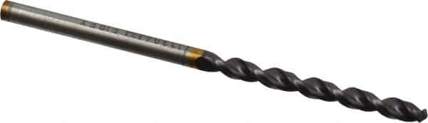 Guhring - 0.1181" 130° Powdered Metal Jobber Drill - FIREX Finish, Right Hand Cut, Parabolic Flute, Straight Shank, 2-13/32" OAL, Cone Relief Point - Industrial Tool & Supply