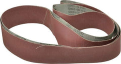 Tru-Maxx - 3" Wide x 132" OAL, 220 Grit, Aluminum Oxide Abrasive Belt - Aluminum Oxide, Very Fine, Coated, X Weighted Cloth Backing - Industrial Tool & Supply