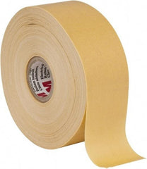 3M - 1-1/2" x 110', Yellow Cotton Cloth Electrical Tape - Series 2520, 8 mil Thick, 800 V/mil Dielectric Strength, 50 Lb./Inch Tensile Strength - Industrial Tool & Supply