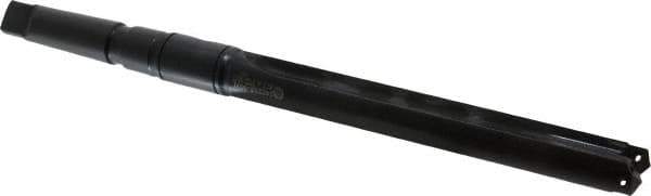 Allied Machine and Engineering - Series 2, 31/32 to 1-3/8" Diam, 3MT Taper Shank, Straight Flute Spade Drill - 7-3/8" Max Depth, 10-15/64" Body Length, 13-25/32" OAL, Standard Length, Through Coolant - Industrial Tool & Supply