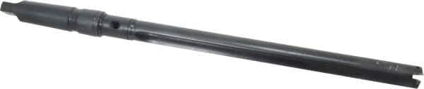 Allied Machine and Engineering - Series 2, 31/32 to 1-3/8" Diam, 4MT Taper Shank, Straight Flute Spade Drill - 11-3/8" Max Depth, 14-15/64" Body Length, 18-25/32" OAL, Extended Length, Through Coolant - Industrial Tool & Supply